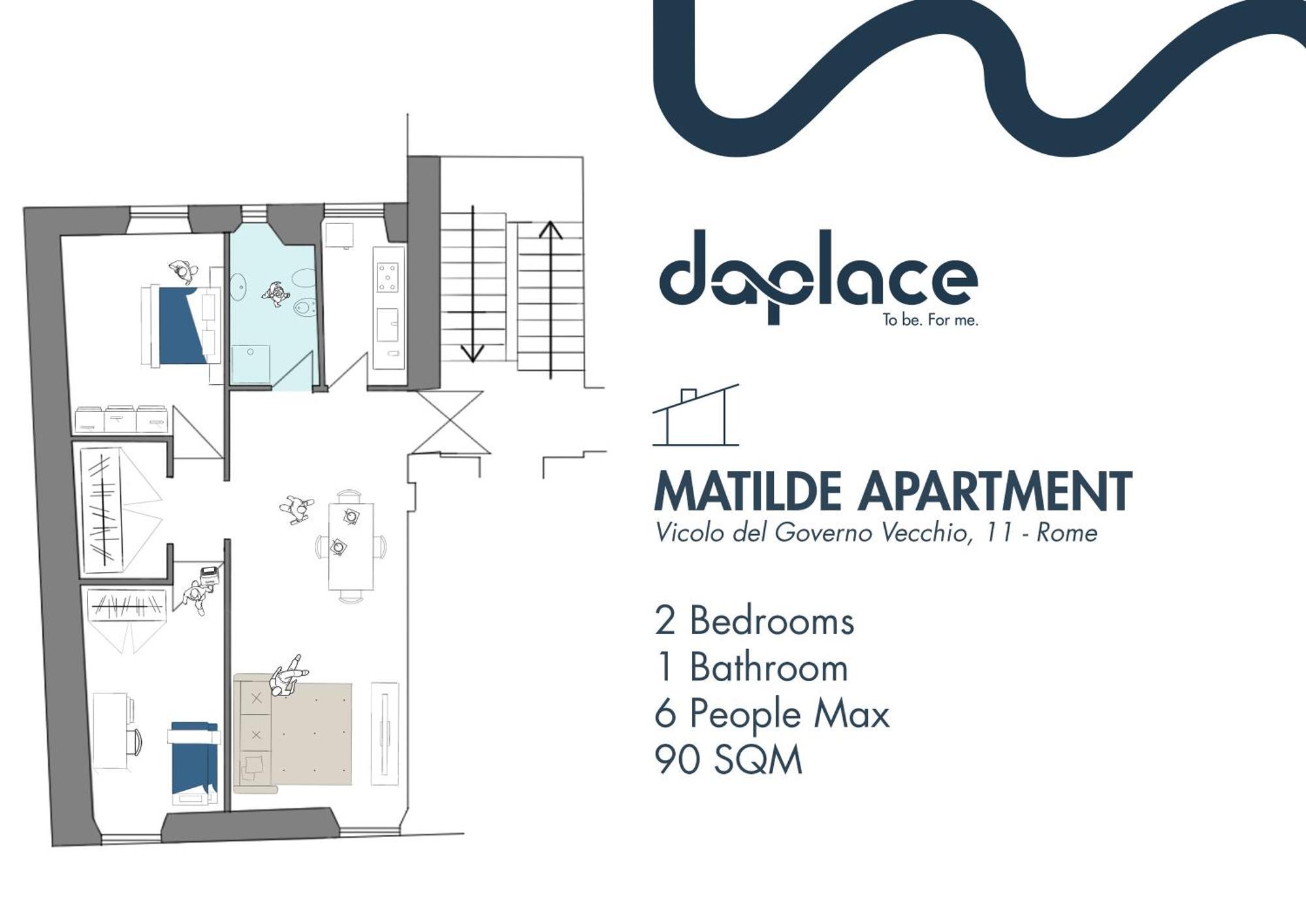 Daplace - Matilde Apartment Rome Luaran gambar